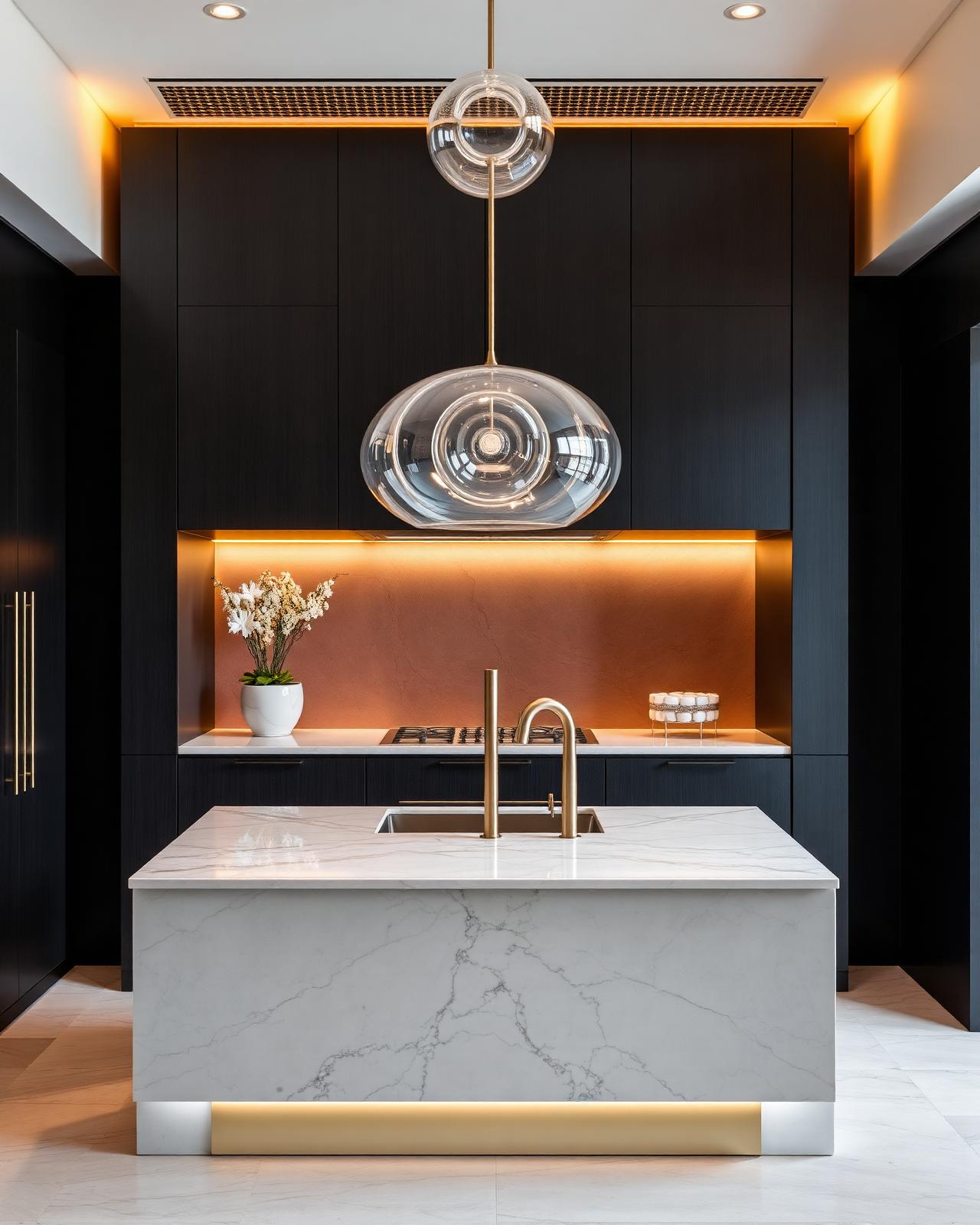 Interior of a private off-market residence